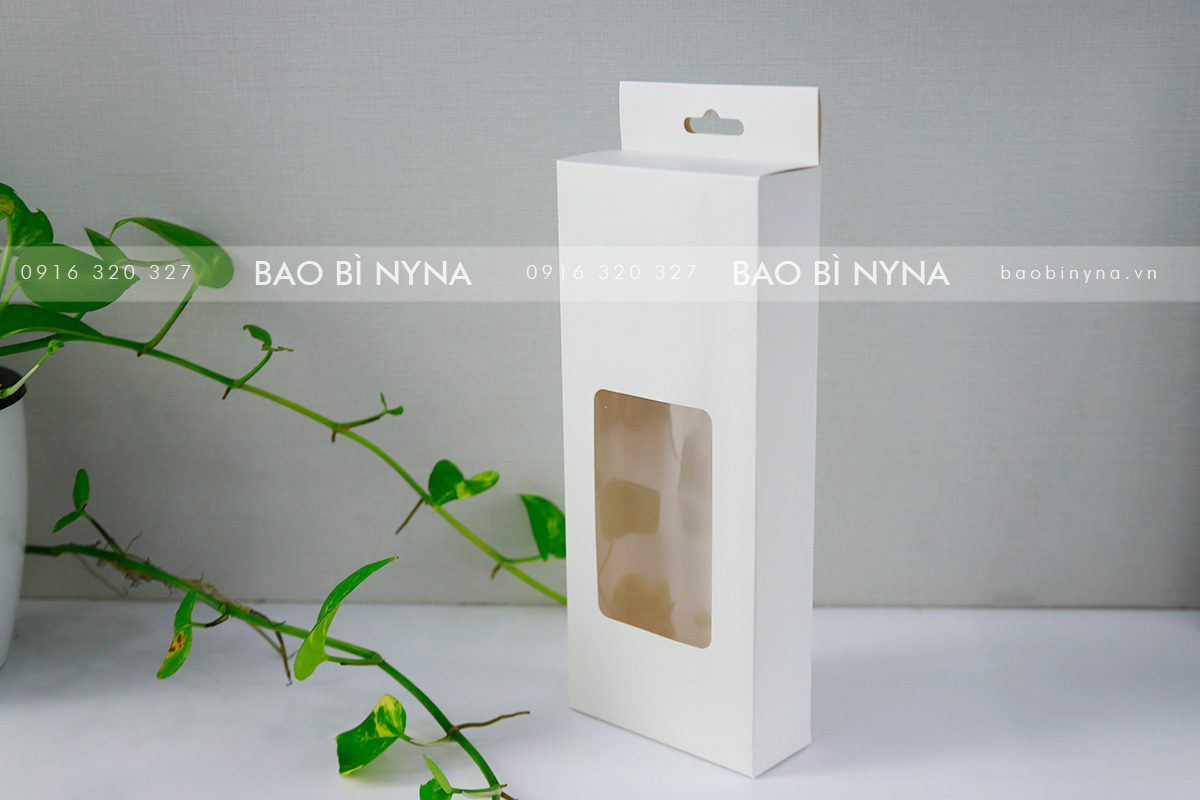 Hộp Treo Có Cửa Sổ 10*24*4Cm – Bao Bì Nyna